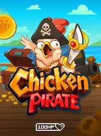 Chicken Pirate crash game at CROWN888  casino