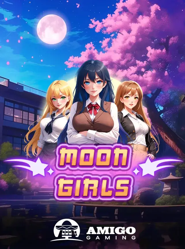 Moon Girls Moon Girls fantasy slot game at CROWN888 casino